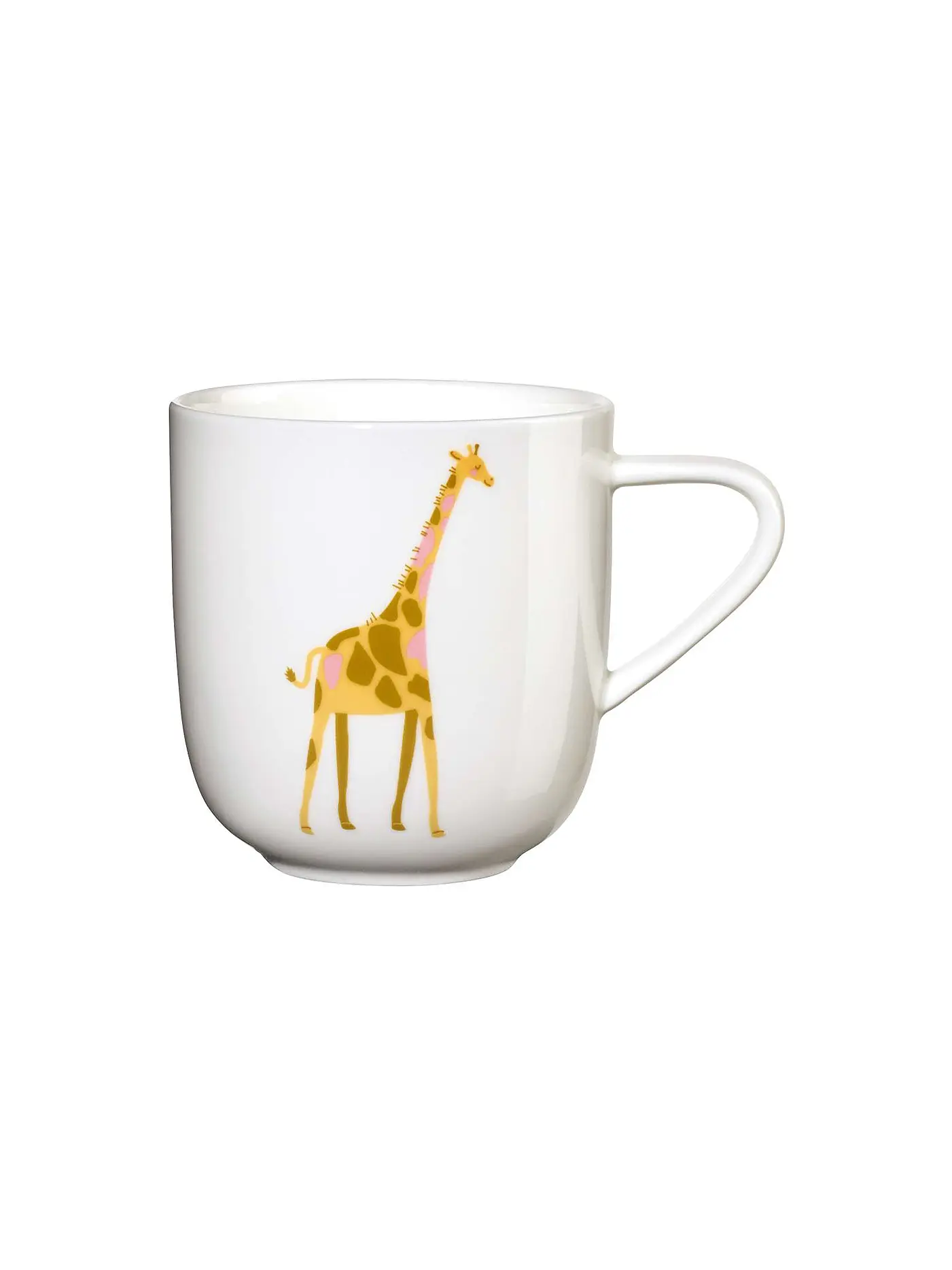 ASA SELECTION | Kinder Henkelbecher 0,25l Wildlife Giraffe Gisele | 